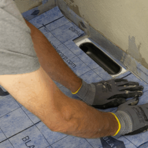 Blanke Flex-Line Duschrinne Linienentwässerung Unterbau VH oder LR mit 120er Abdeckung Design 2 – Bild 5