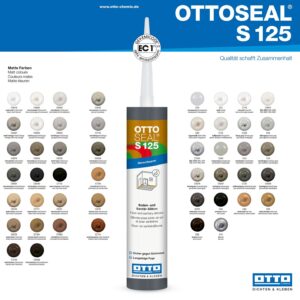 OTTOSEAL S125 Das geruchsarme Boden- und Sanitär-Silikon 310ml – Bild 2