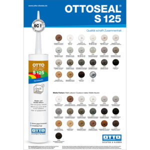 OTTOSEAL S125 Das geruchsarme Boden- und Sanitär-Silikon 310ml