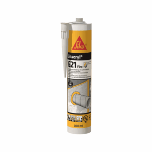 Sikacryl-621 Fire+ weiss - 300 ml - Feuerwiderstandsfähiger Acryl-Dichtstoff